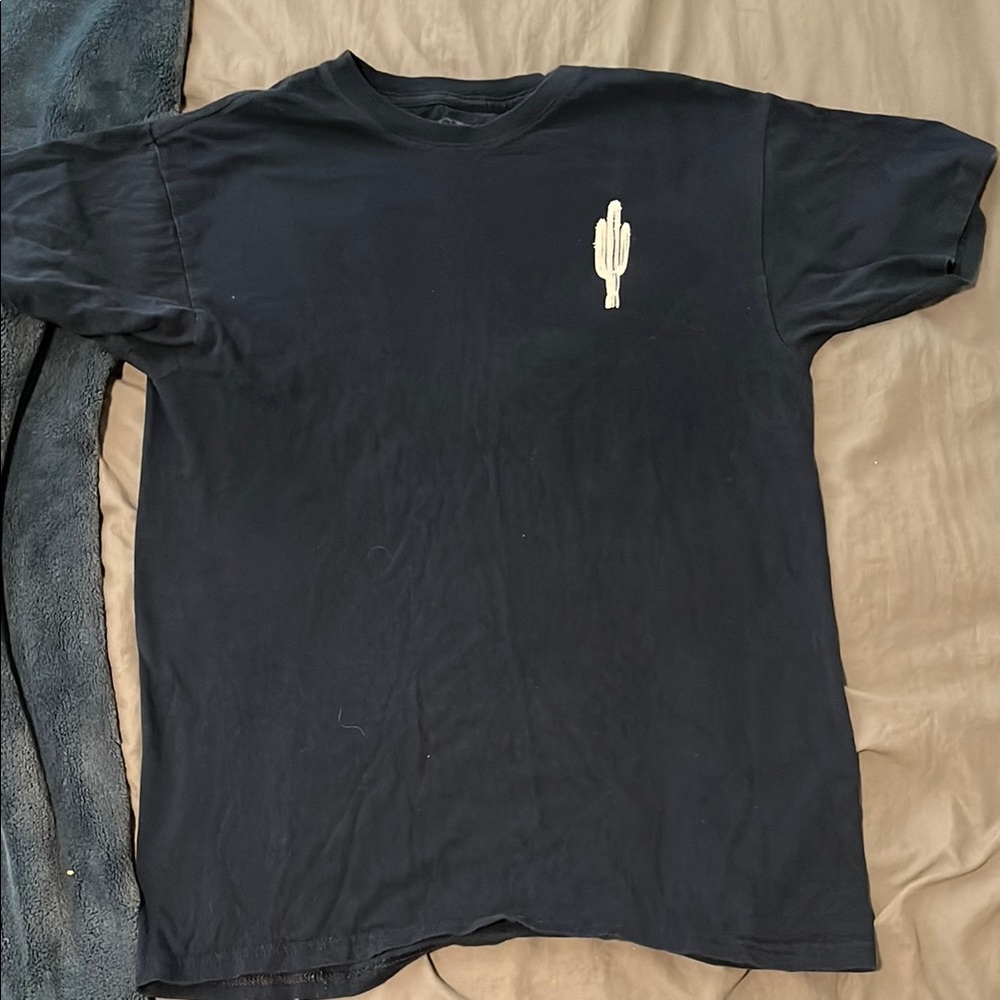 Black Cactus Graphic T-Shirt